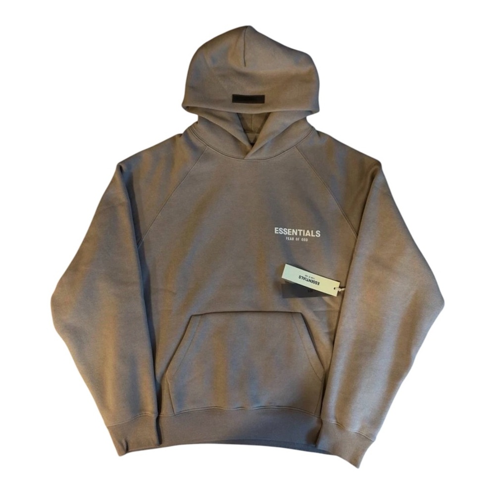 Fear Of God Essentials Desert Taupe Hoodie Brand New With Tags